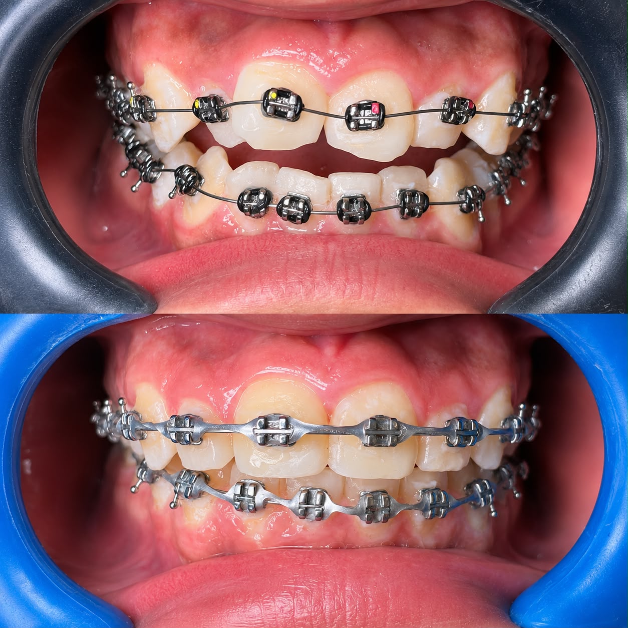 Ortodoncia con brackets metálicos en Dental Wox, Guadalajara